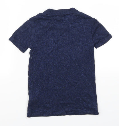 NEXT Girls Blue   Basic T-Shirt Size 6 Years