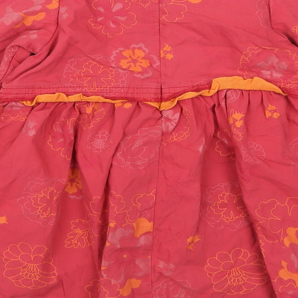 Confetti Girls Pink Floral  Skater Dress  Size 3 Years