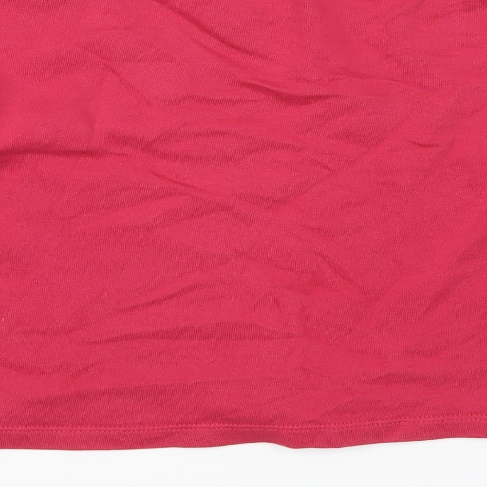 H&M Girls Pink Striped  Pullover Sweatshirt Size 11-12 Years