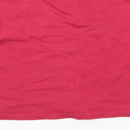 H&M Girls Pink Striped  Pullover Sweatshirt Size 11-12 Years