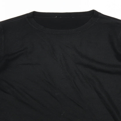 BHS Womens Black   Pullover Jumper Size 12