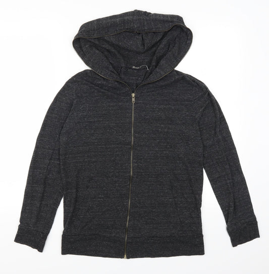 Womens UK Size S FOREVER 21 Grey Pullover Hoodie