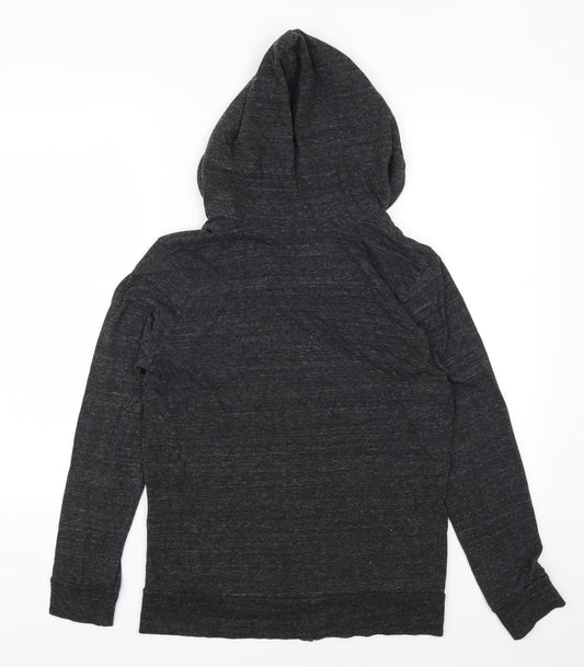 Womens UK Size S FOREVER 21 Grey Pullover Hoodie