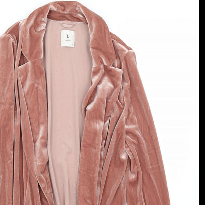 TU Womens Pink   Jacket Blazer Size 8