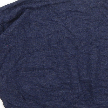 Zara Boys Blue   Pullover Jumper Size 7 Years