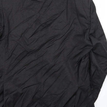 Mens UK Size 40 Paul Costelloe Regular Black Suit Jacket