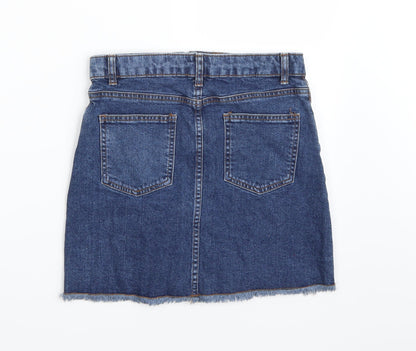Denim & Co. Girls Blue   A-Line Skirt Size 12 Years