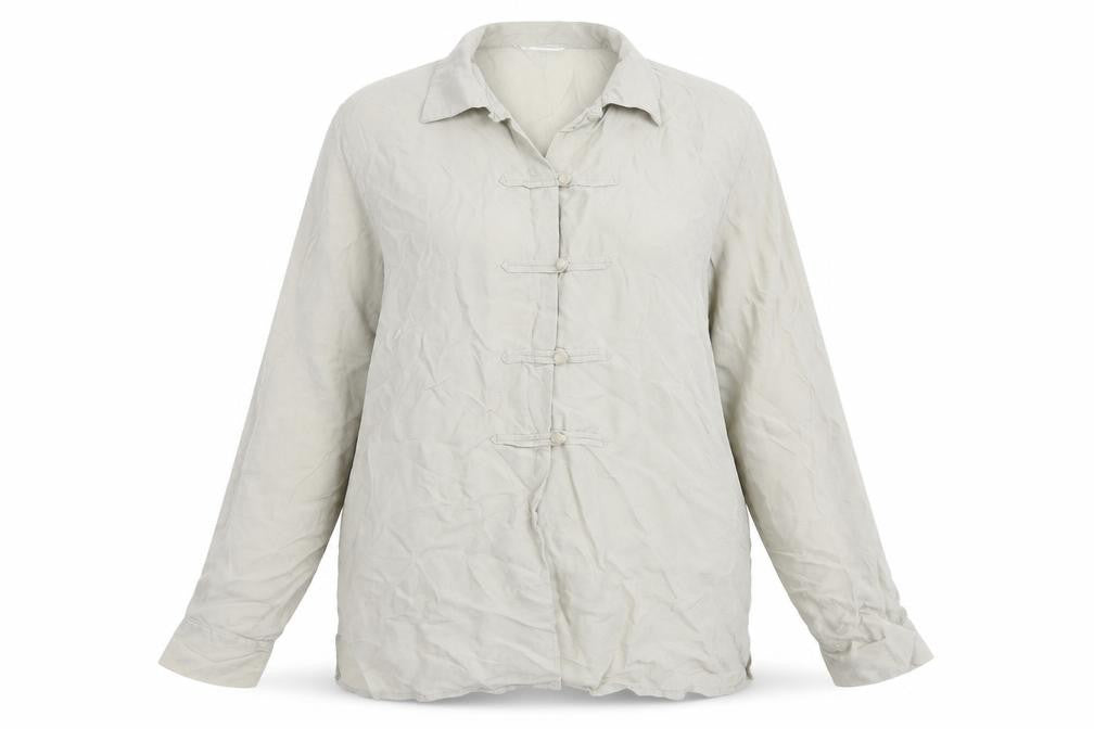 Marks & Spencer Womens Green   Basic Button-Up Size 16