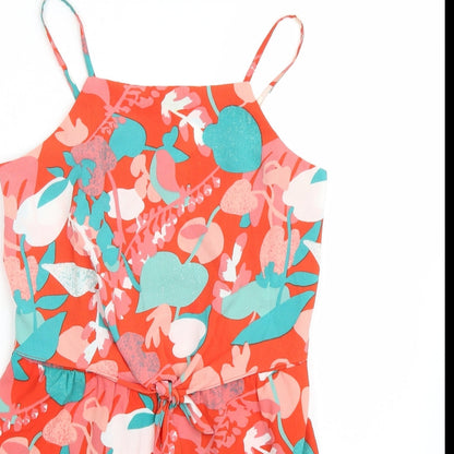 John Lewis Girls Orange   Playsuit One-Piece Size 11 Years