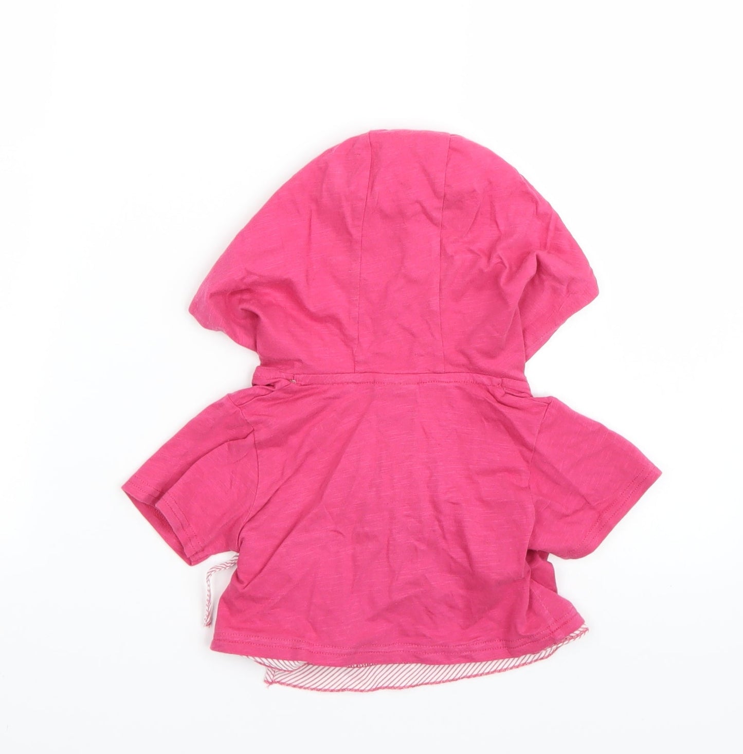 NEXT Girls Pink   Wrap Hoodie Size 2-3 Years