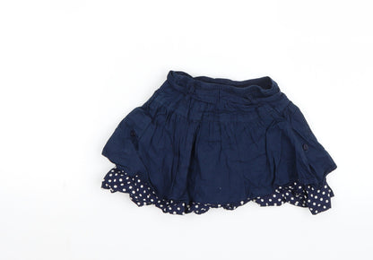 Preworn Girls Blue   A-Line  Size 2-3 Years