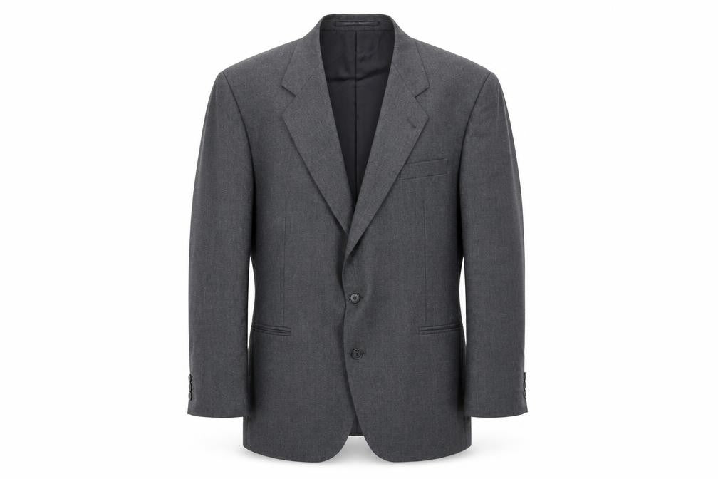Mens UK Size 44 Preworn Regular Grey Suit Jacket