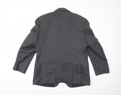 Mens UK Size 44 Preworn Regular Grey Suit Jacket