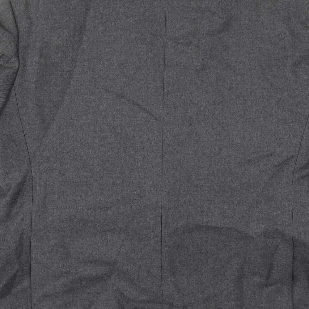 Mens UK Size 44 Preworn Regular Grey Suit Jacket