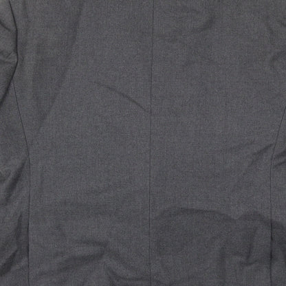 Mens UK Size 44 Preworn Regular Grey Suit Jacket