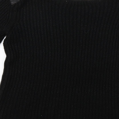 Atmosphere Womens Black  Knit Pullover Jumper Size 12