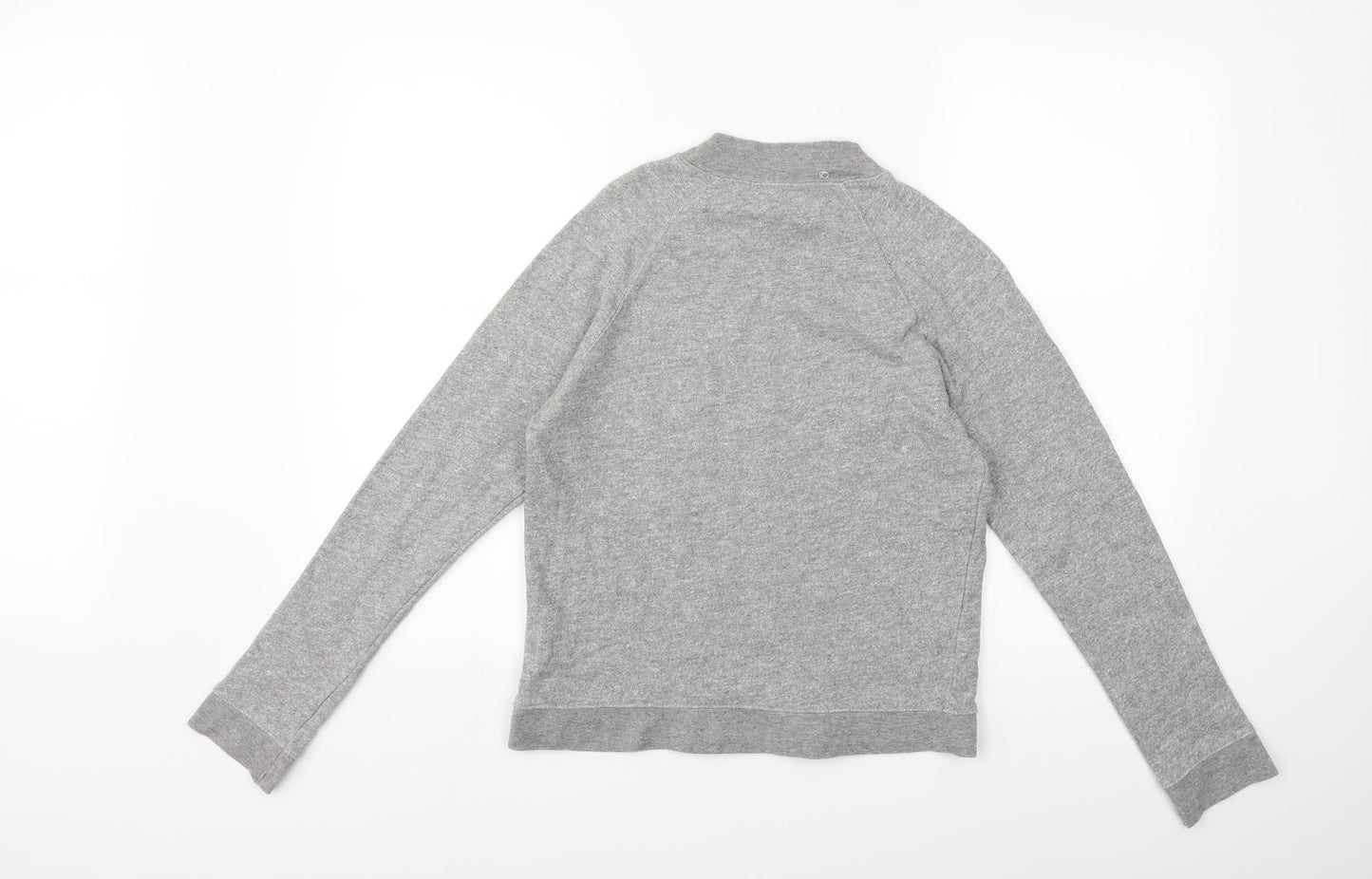 New Look Girls Grey   Pullover Sweatshirt Size 12 Years  - wake up and be happy