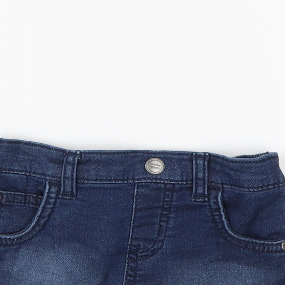 Wonder Nation Baby Beige  Denim  Jeans Size 3-6 Months