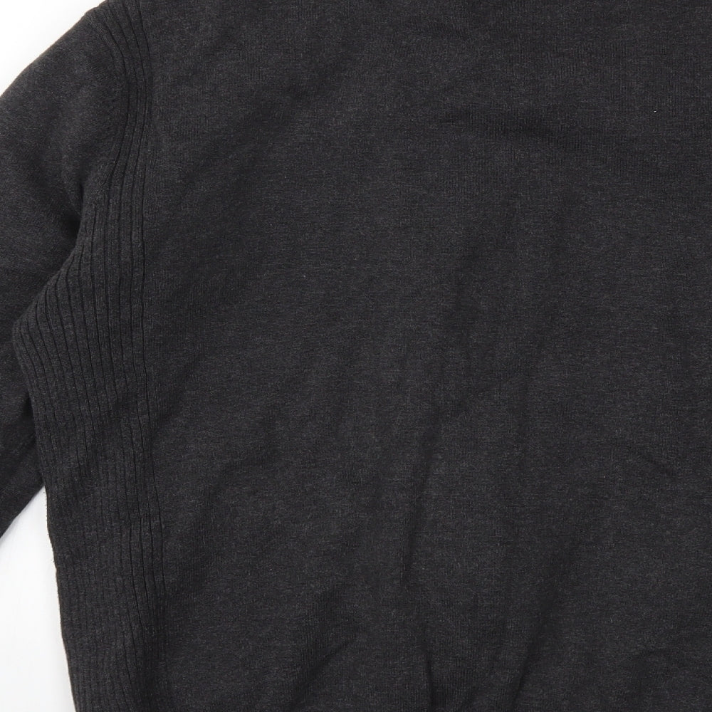 Mens UK Size M Atlantic Bay Grey Pullover Sweatshirt