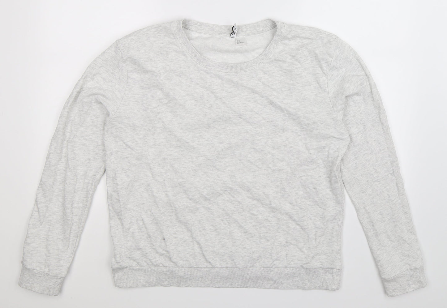 Divided Womens Grey   Pullover Sweatshirt Size L