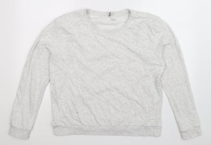 Divided Womens Grey   Pullover Sweatshirt Size L