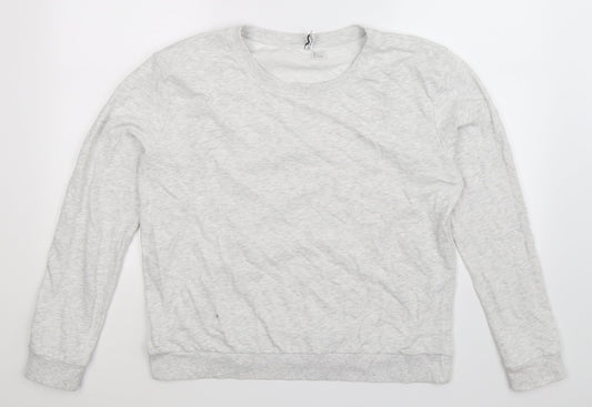 Divided Womens Grey   Pullover Sweatshirt Size L