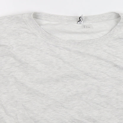 Divided Womens Grey   Pullover Sweatshirt Size L