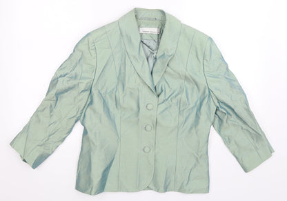 Country Casuals Womens Green   Jacket Blazer Size 12