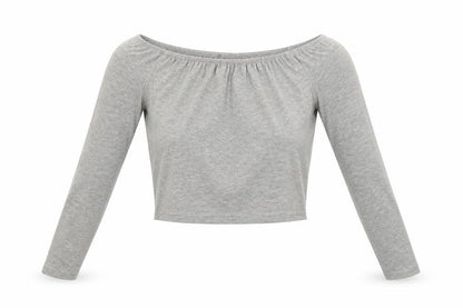 Womens UK Size 10 Boohoo Grey Basic T-Shirt