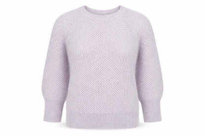 Dorothy Perkins Womens Purple  Knit Pullover Jumper Size 10