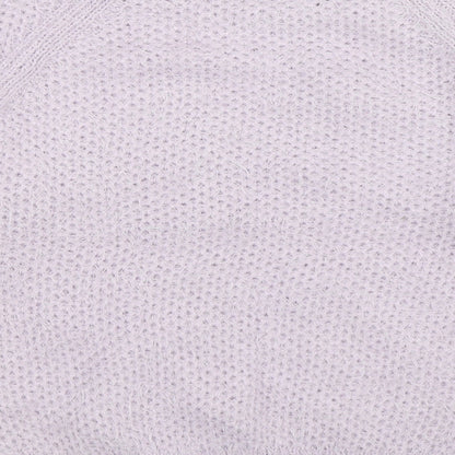 Dorothy Perkins Womens Purple  Knit Pullover Jumper Size 10
