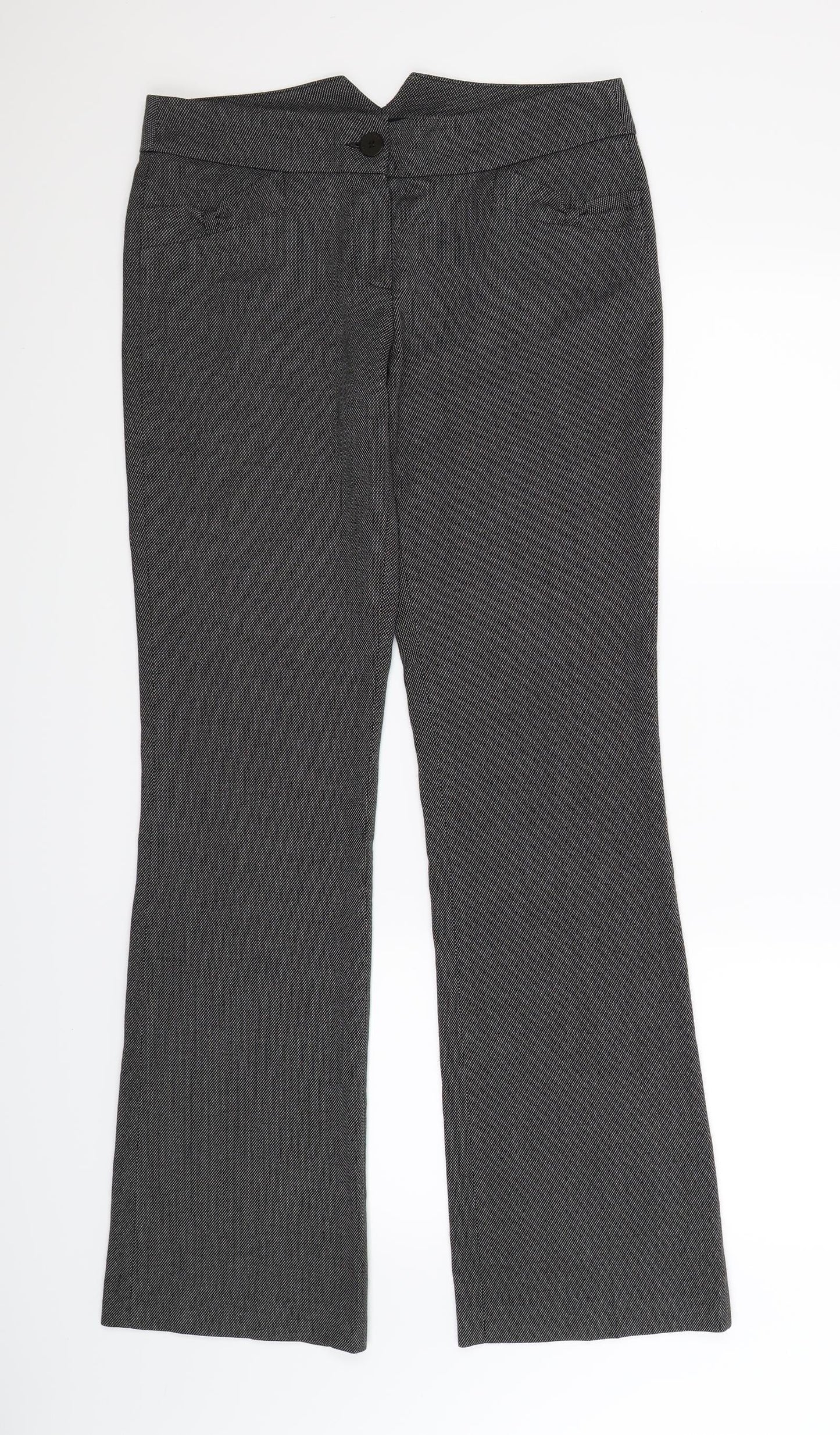 NAF NAF Womens Grey   Trousers  Size 32 in L32 in