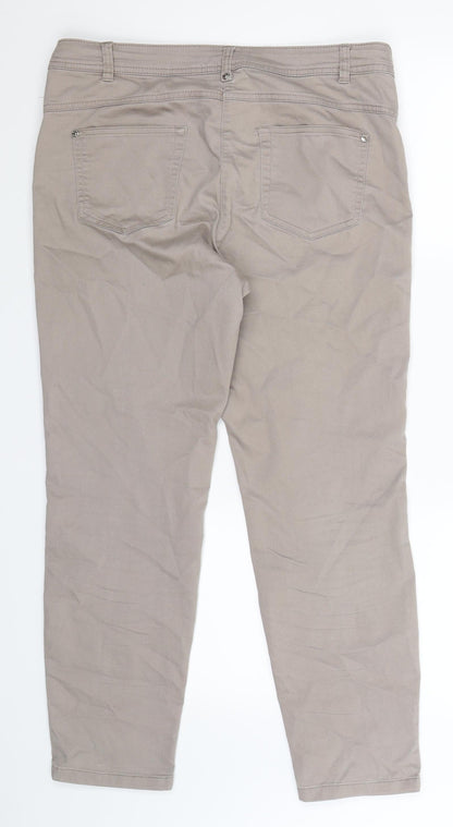 C&A Womens Grey   Jegging Jeans Size 34 in L27 in