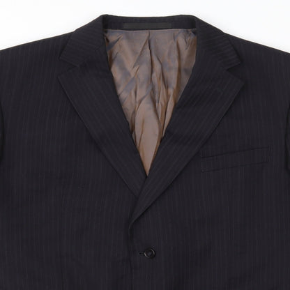 Mens UK Size 44 Marks and Spencer Regular Blue Suit Jacket