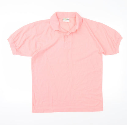 Paulo Verdi Mens Orange    Polo Size L