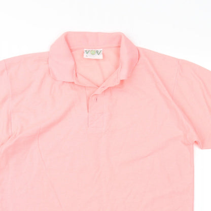 Paulo Verdi Mens Orange    Polo Size L