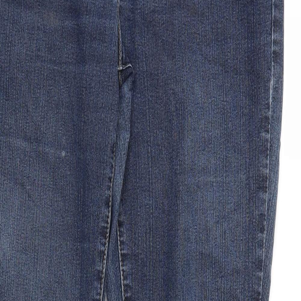 Debenhams Womens Blue  Denim Skinny Jeans Size 10 L31 in