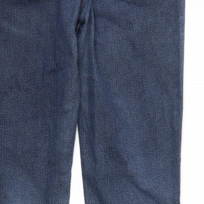 Debenhams Womens Blue  Denim Skinny Jeans Size 10 L31 in