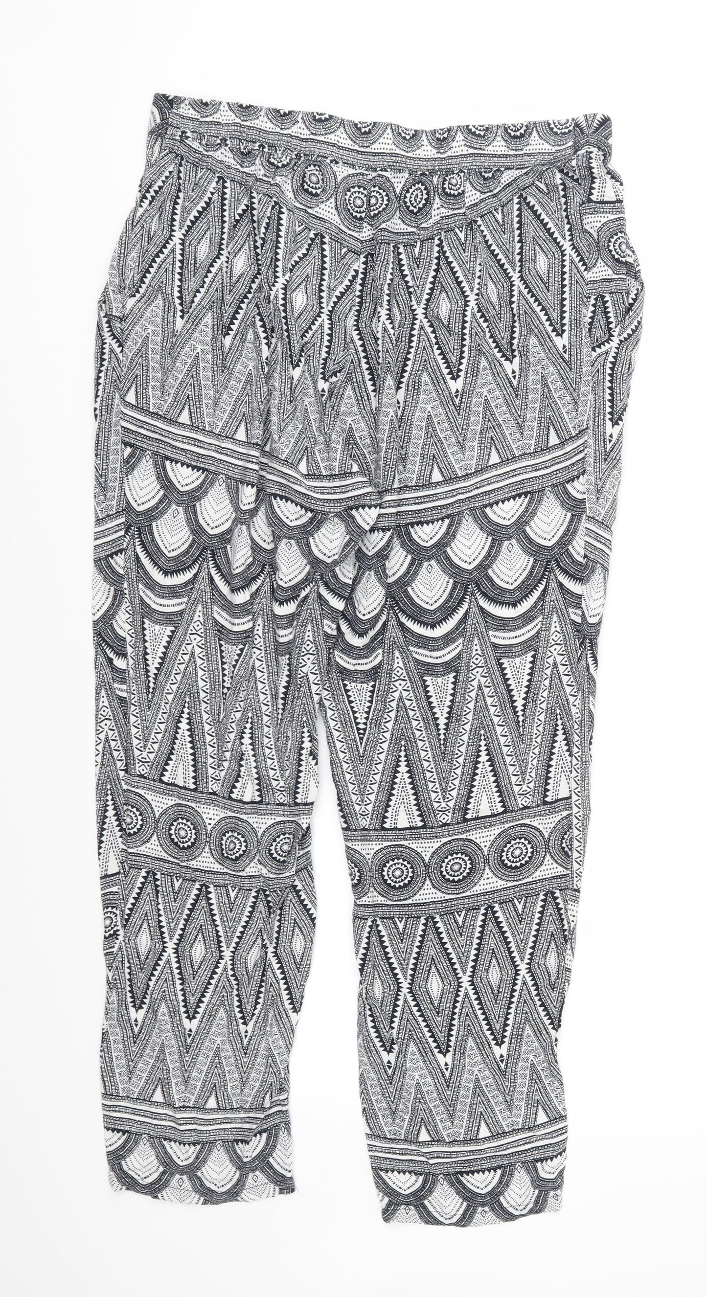 Womens UK Size 36 in H&M Regular Fit  Blue Trousers