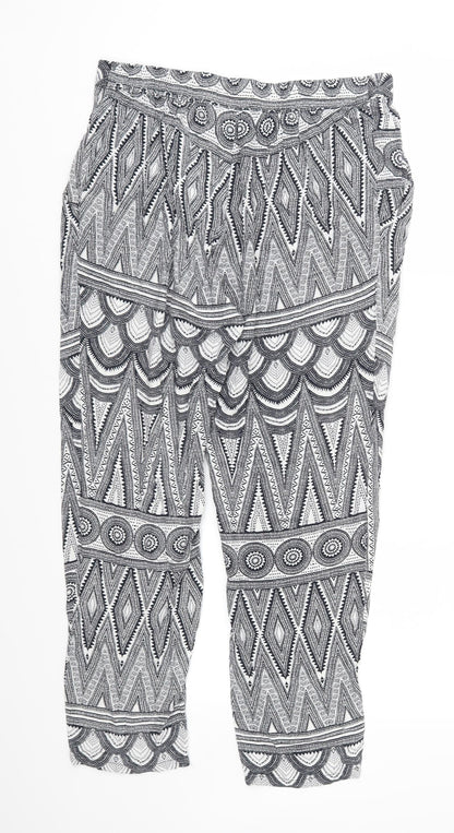 Womens UK Size 36 in H&M Regular Fit  Blue Trousers