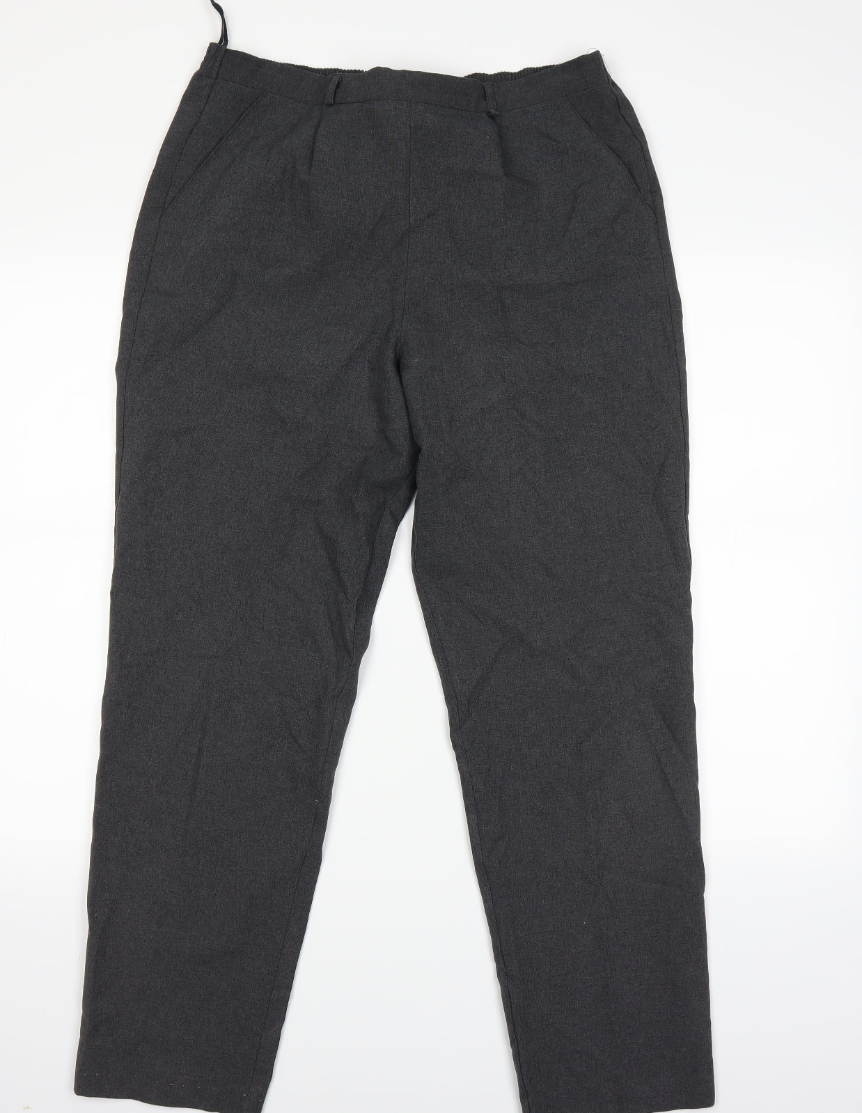 Classics Womens Grey    Trousers Size 14 L26 in