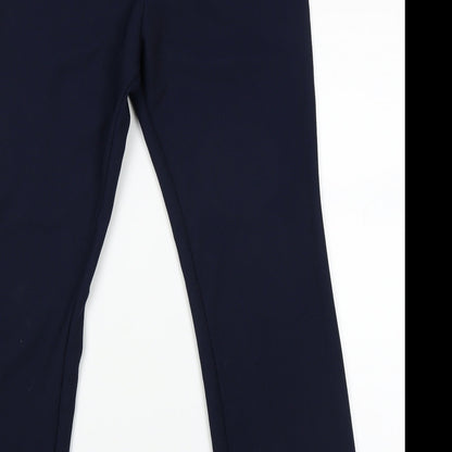 Preworn Womens Blue   Trousers  Size 14 L28 in
