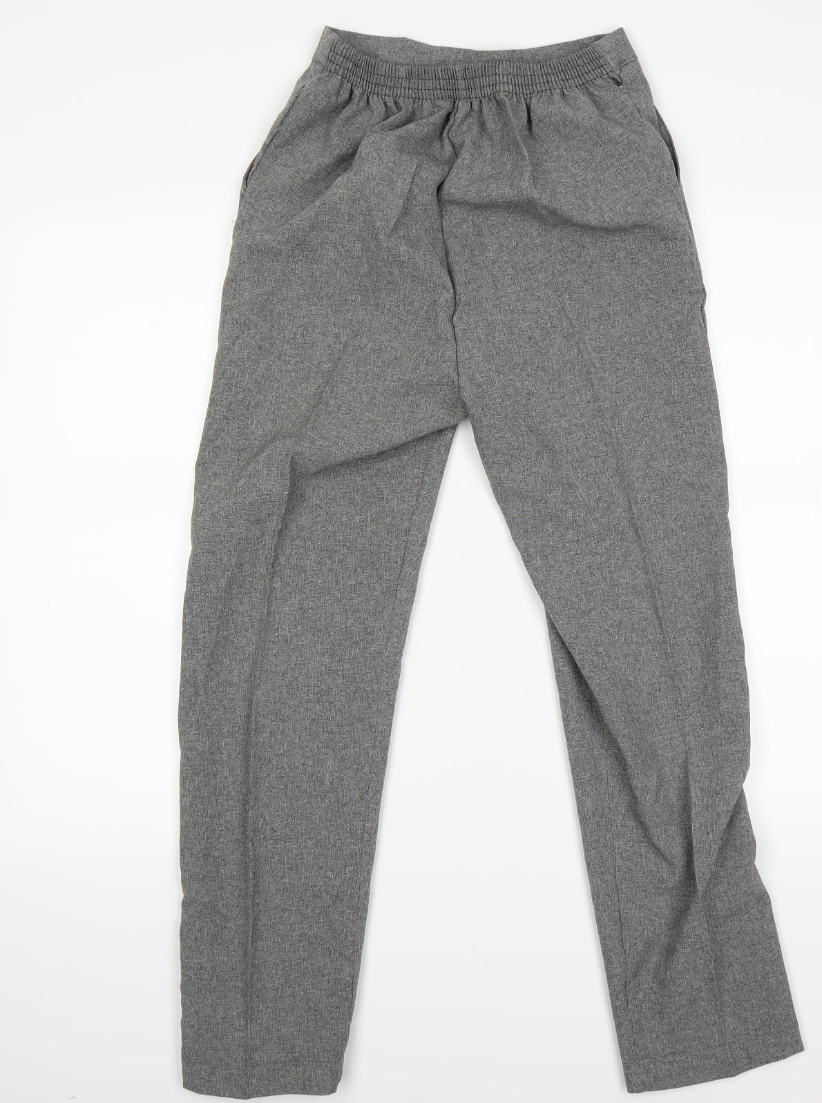 Womens UK Size 10 Preworn Regular Fit  Grey Trousers