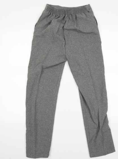 Womens UK Size 10 Preworn Regular Fit  Grey Trousers