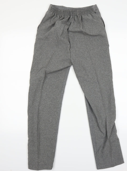 Womens UK Size 10 Preworn Regular Fit  Grey Trousers