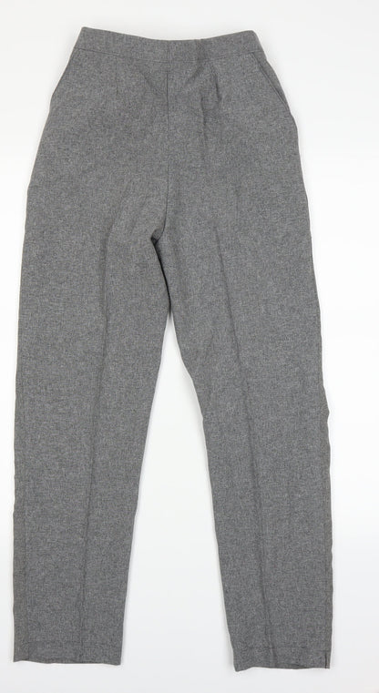 Womens UK Size 10 Preworn Regular Fit  Grey Trousers