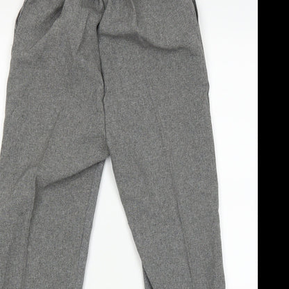 Womens UK Size 10 Preworn Regular Fit  Grey Trousers