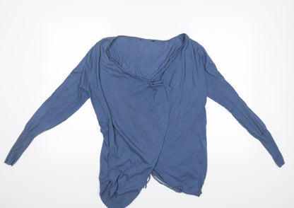 Preworn Womens Blue   Cardigan Jumper Size 8