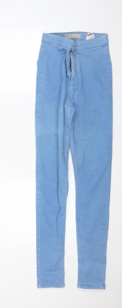 Womens UK Size 28 top shop  Skinny Blue Jeans