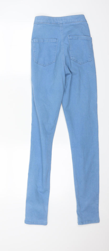 Womens UK Size 28 top shop  Skinny Blue Jeans